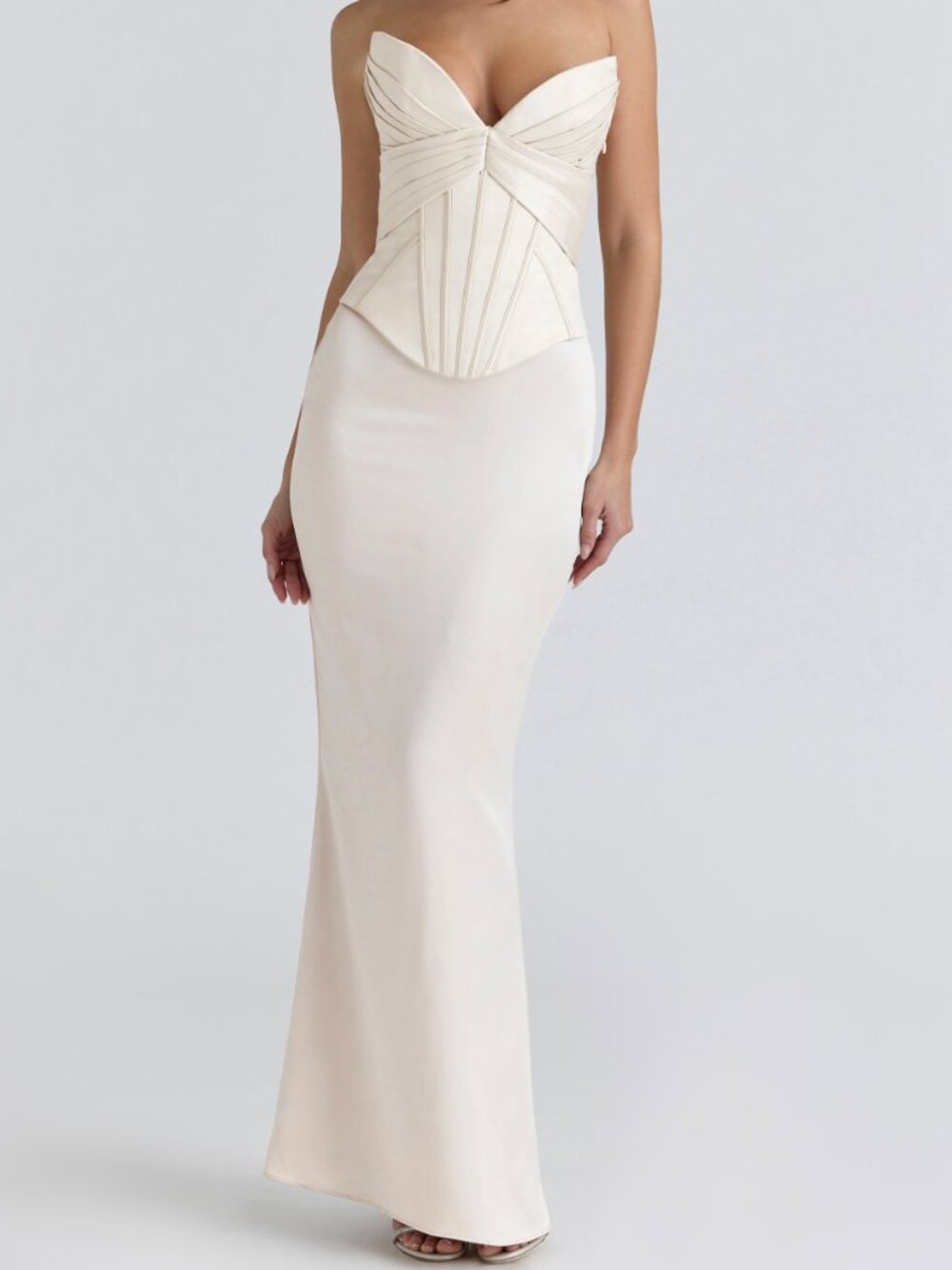 NWT House of CB Eve Corset Dress Gown Size S